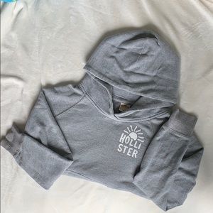 Hollister gray hoodie